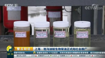 每升5.72元!“地沟油”变“环保油” 加油站已正式开售