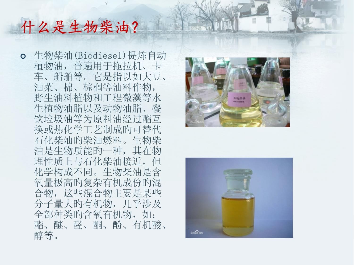 生物柴油 绿色能源的未来之路